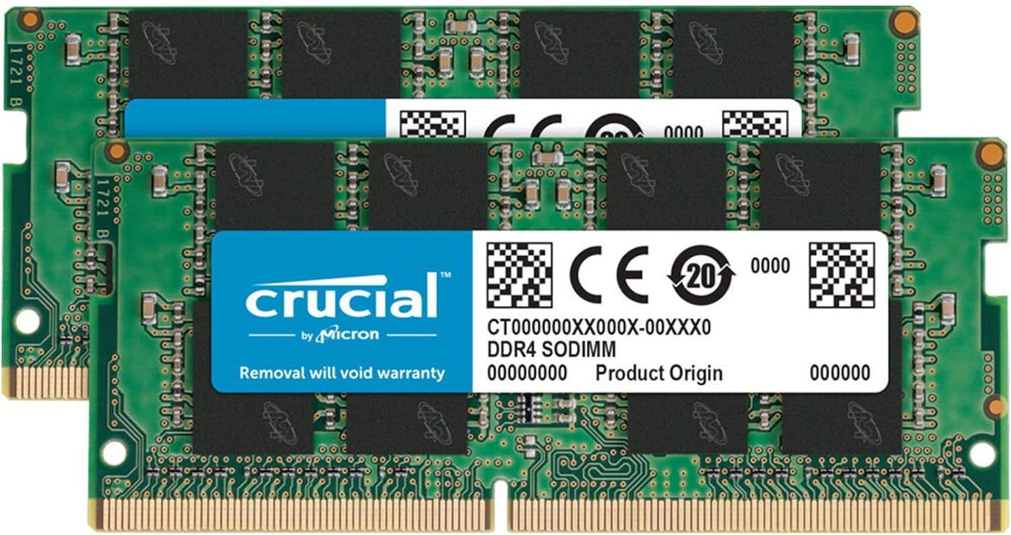 High-Performance 32GB DDR4 SODIMM Memory Kit (16GBx2) - PC4-19200