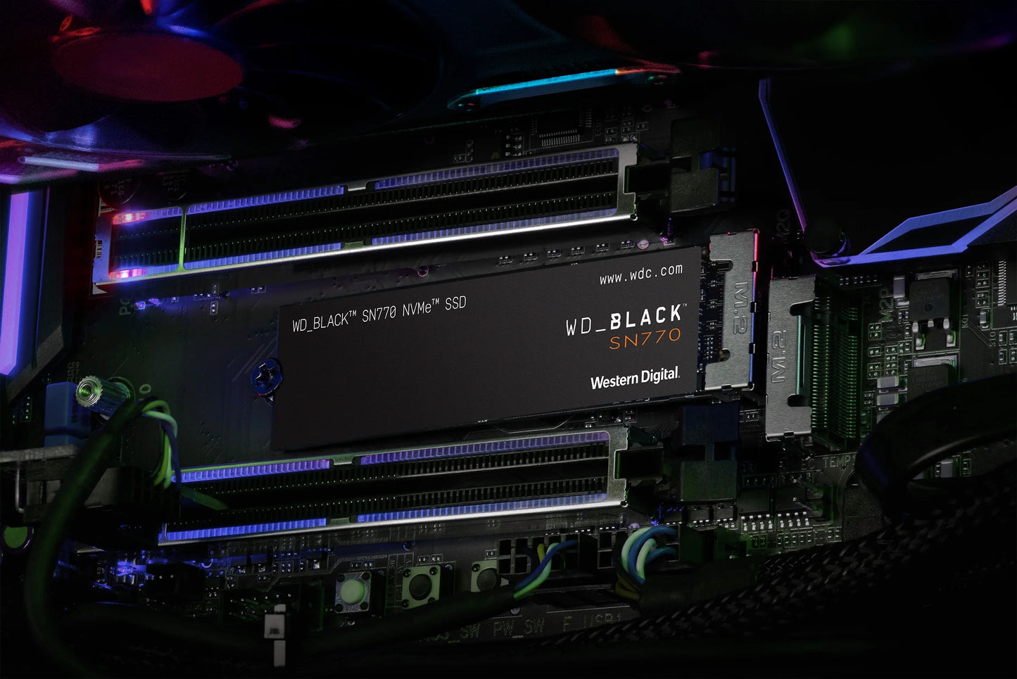 BLACK 500GB SN770 NVMe Gaming SSD - Blazing Fast PCIe Gen4 M.2 2280 - Speeds Up to 5,150MB/s - BBDL5000ANC-WRWM