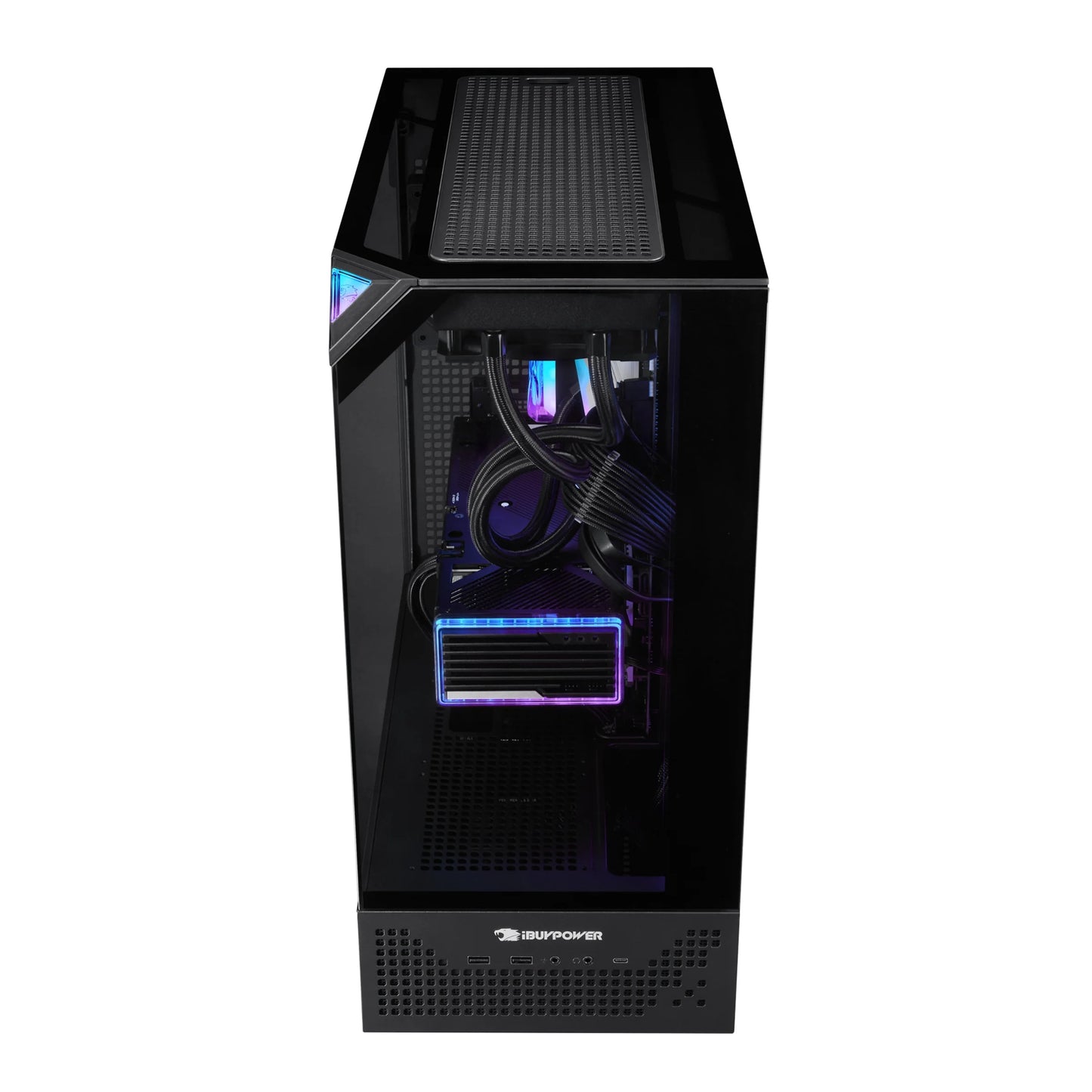 Element Pro Black Gaming PC - Intel i9 14900KF, NVIDIA RTX 5070, 32GB RAM, 2TB SSD, Windows 11