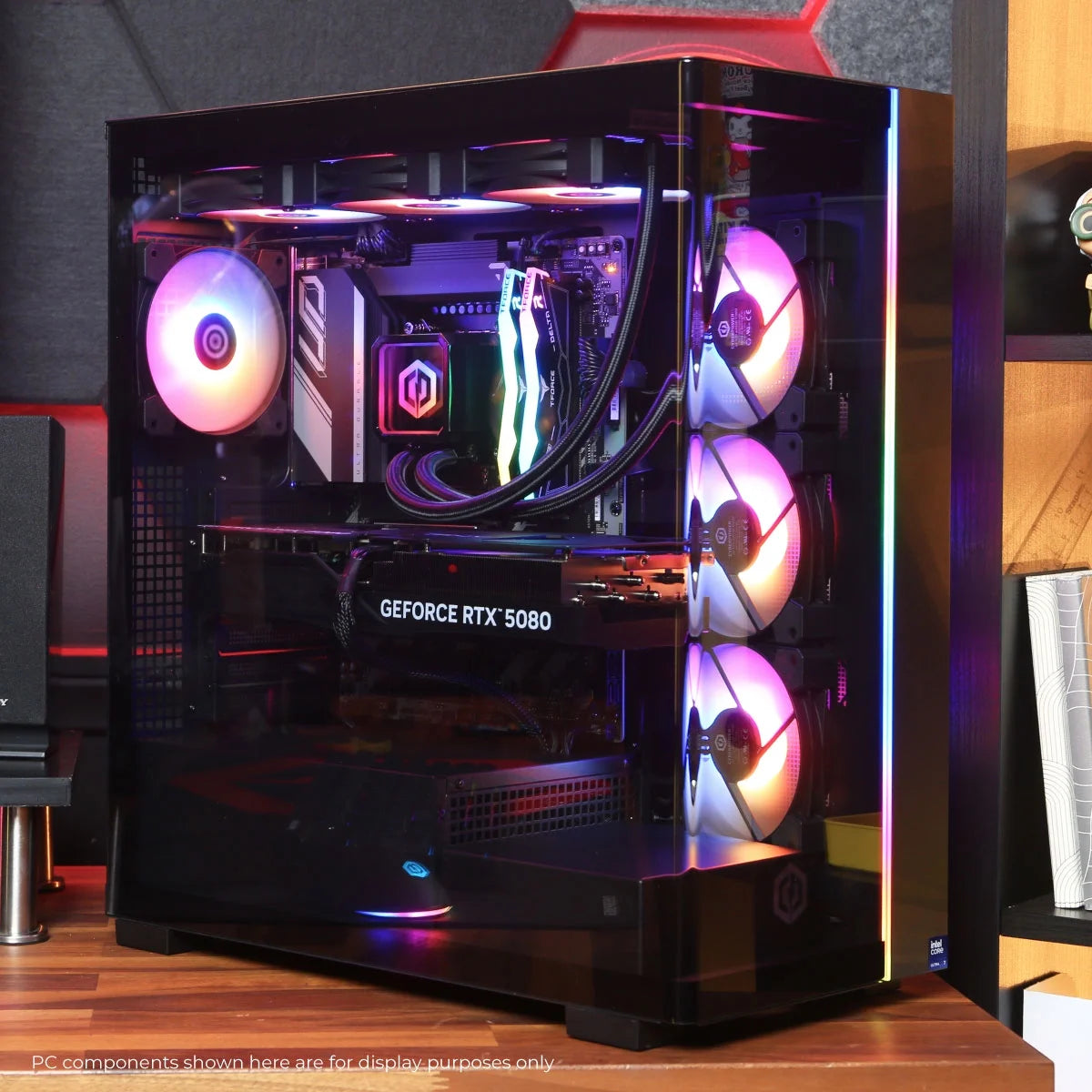 Ultimate Gaming Powerhouse: Gamer Supreme Desktop with Intel Core Ultra 9, NVIDIA RTX 5080, 32GB DDR5, 2TB SSD – Black SLC8000WST