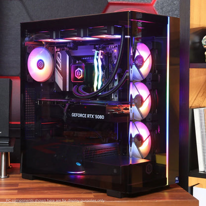 Ultimate Gaming Powerhouse: Gamer Supreme Desktop with Intel Core Ultra 9, NVIDIA RTX 5080, 32GB DDR5, 2TB SSD – Black SLC8000WST