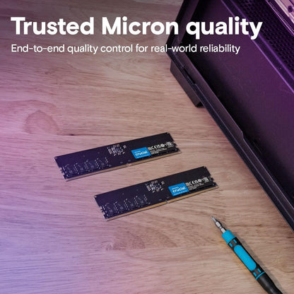 High-Performance 8GB DDR5 RAM - 4800MHz UDIMM Memory for 13th Gen Intel & AMD Ryzen 7000