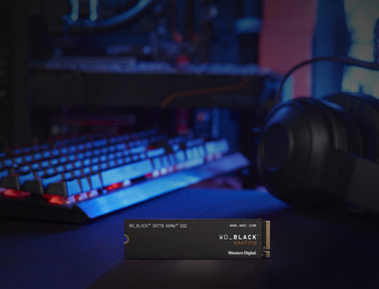 BLACK 500GB SN770 NVMe Gaming SSD - Blazing Fast PCIe Gen4 M.2 2280 - Speeds Up to 5,150MB/s - BBDL5000ANC-WRWM