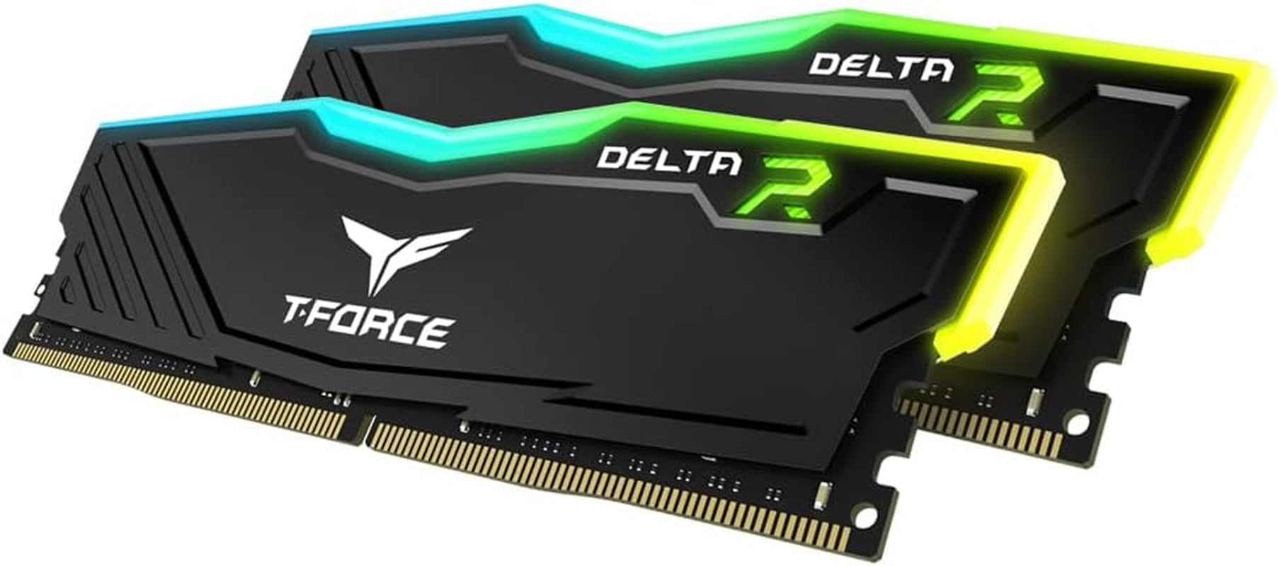 T-Force Delta RGB 32GB (2x16GB) DDR4 3200MHz CL16 Gaming RAM - Black