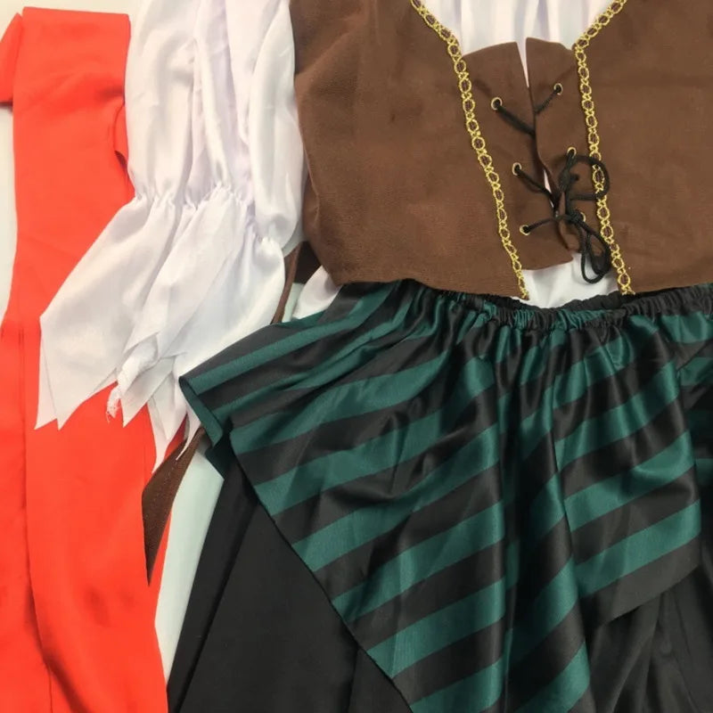 Pirate Costumes for Women Men Adult Halloween