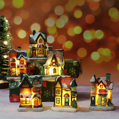 Christmas House Light Decoration – Festive Night Light Ornament for Home, Kids & Holiday Gifting