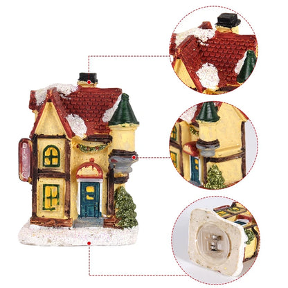 Christmas House Light Decoration – Festive Night Light Ornament for Home, Kids & Holiday Gifting