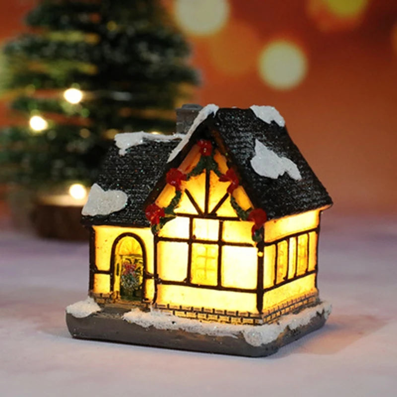 Christmas House Light Decoration – Festive Night Light Ornament for Home, Kids & Holiday Gifting