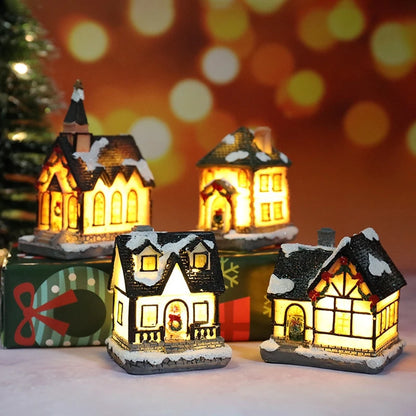 Christmas House Light Decoration – Festive Night Light Ornament for Home, Kids & Holiday Gifting