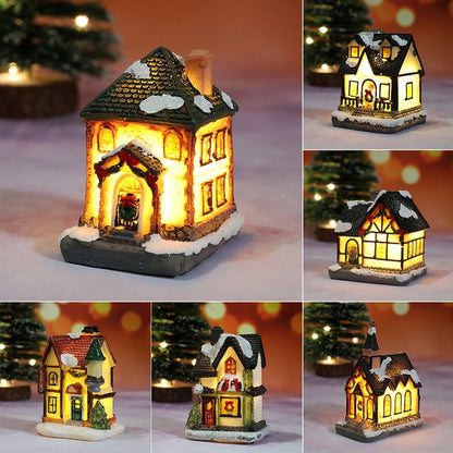 Christmas House Light Decoration – Festive Night Light Ornament for Home, Kids & Holiday Gifting