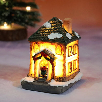 Christmas House Light Decoration – Festive Night Light Ornament for Home, Kids & Holiday Gifting