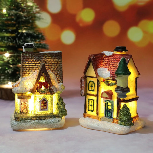 Christmas House Light Decoration – Festive Night Light Ornament for Home, Kids & Holiday Gifting
