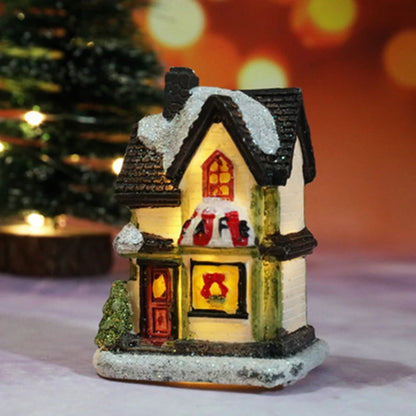 Christmas House Light Decoration – Festive Night Light Ornament for Home, Kids & Holiday Gifting