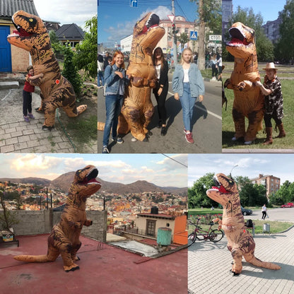 Inflatable Tyrannosaurus Dinosaur Costume