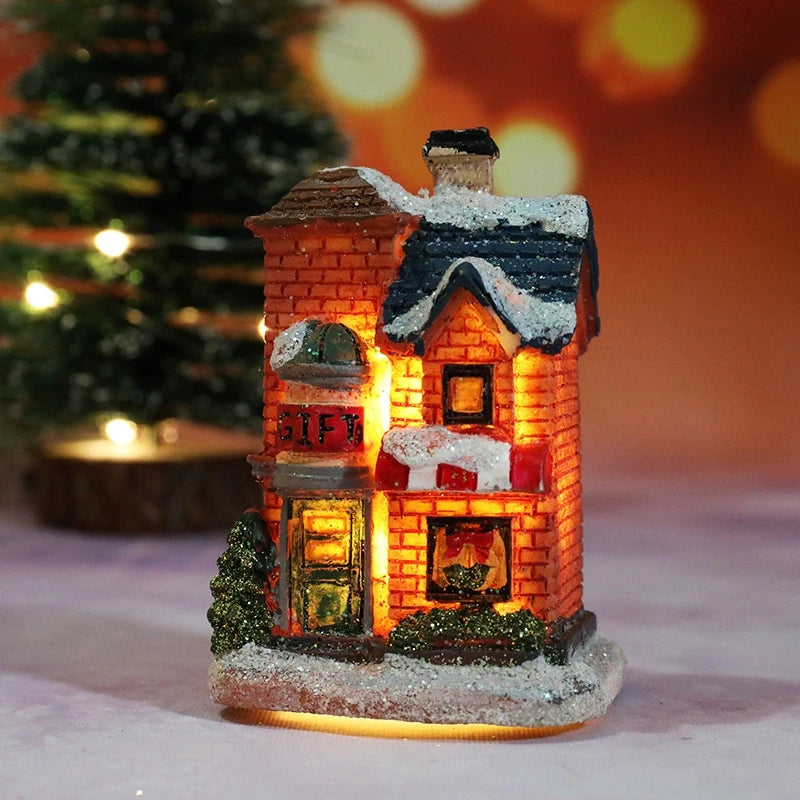 Christmas House Light Decoration – Festive Night Light Ornament for Home, Kids & Holiday Gifting