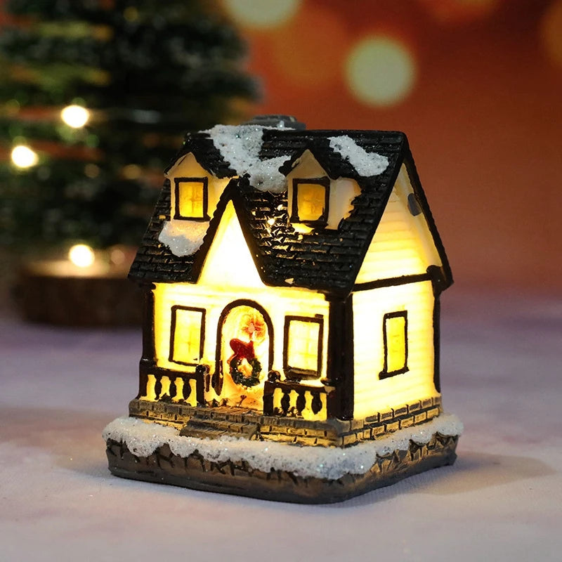 Christmas House Light Decoration – Festive Night Light Ornament for Home, Kids & Holiday Gifting