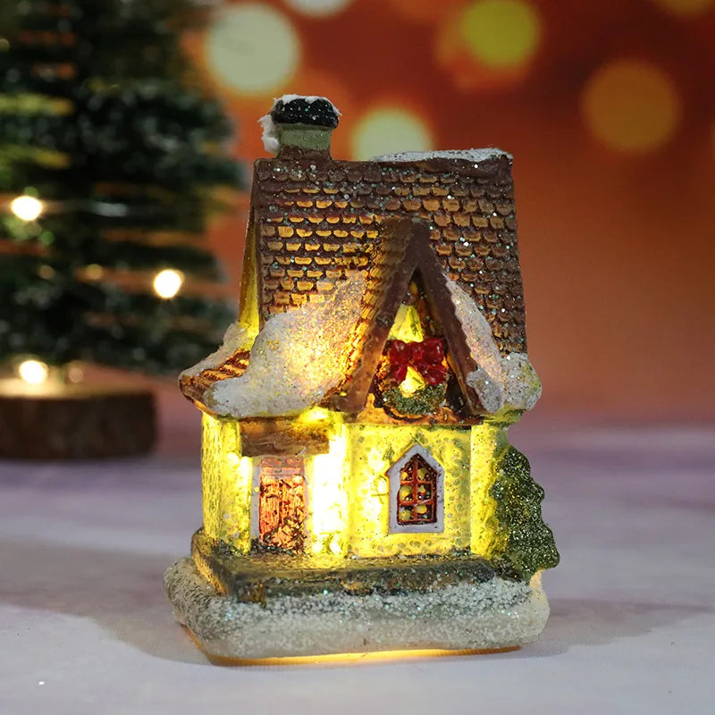 Christmas House Light Decoration – Festive Night Light Ornament for Home, Kids & Holiday Gifting