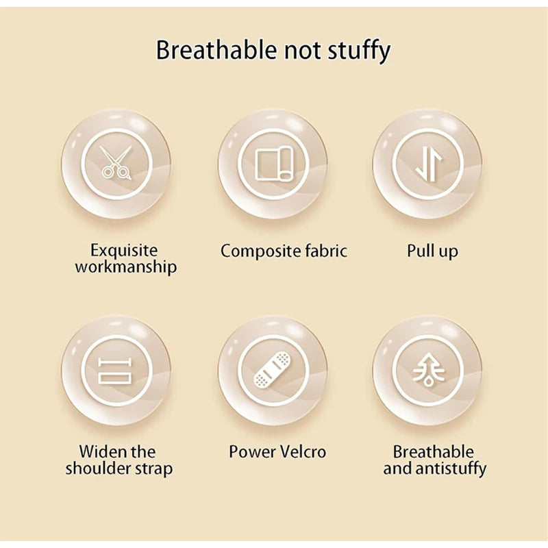 Breathable Back Posture Corrector Brace