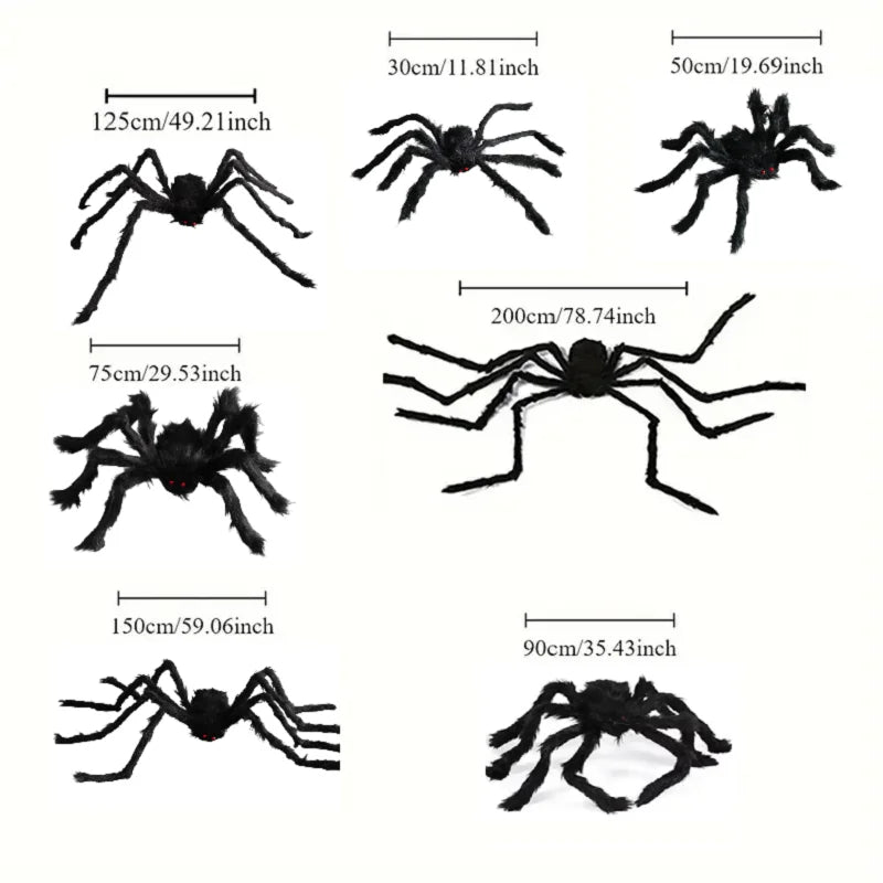 Halloween Big Plush Spider Horror