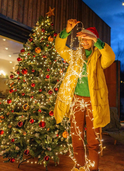 USB Power LED Firecracker String Christmas Lights