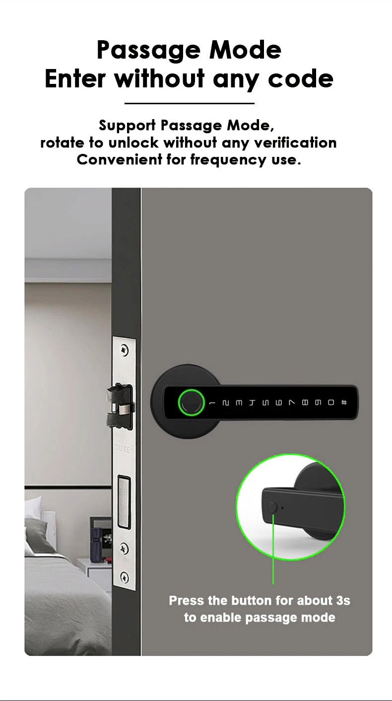 M5 BLE Smart Fingerprint Door Lock