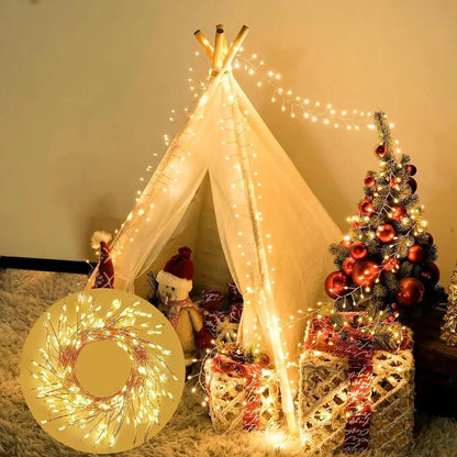 USB Power LED Firecracker String Christmas Lights