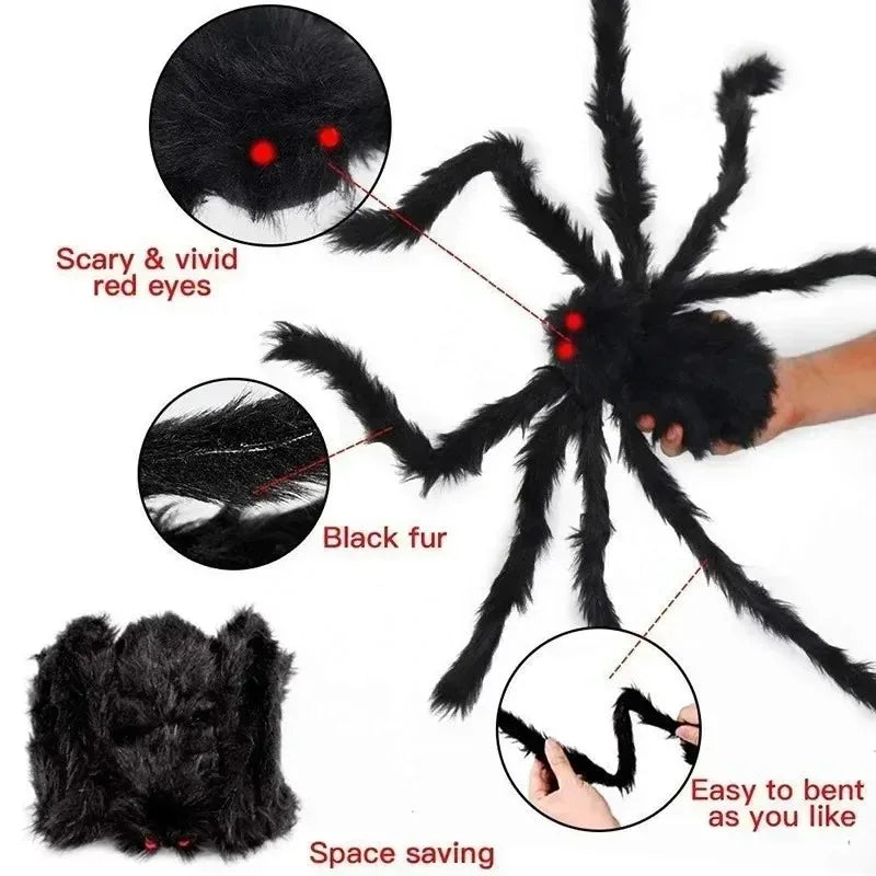 Halloween Big Plush Spider Horror