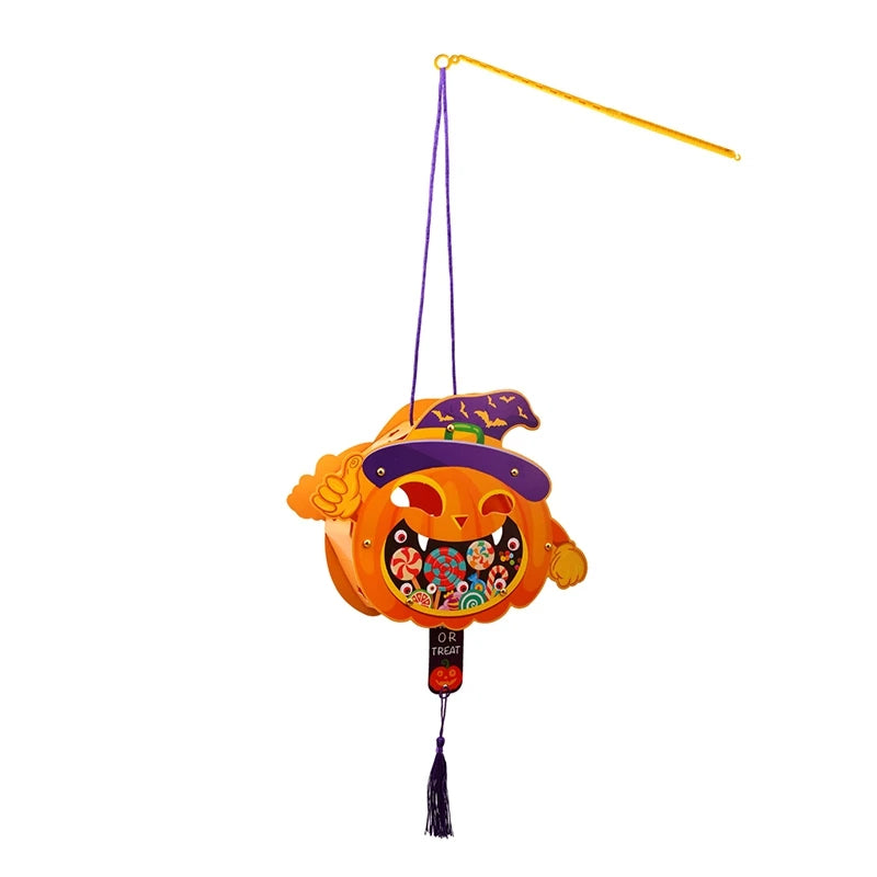 Halloween Pumpkin Lantern Decoration Kit – Creative Party Lanterns for Halloween
