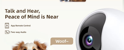 2K WiFi Indoor Security Camera