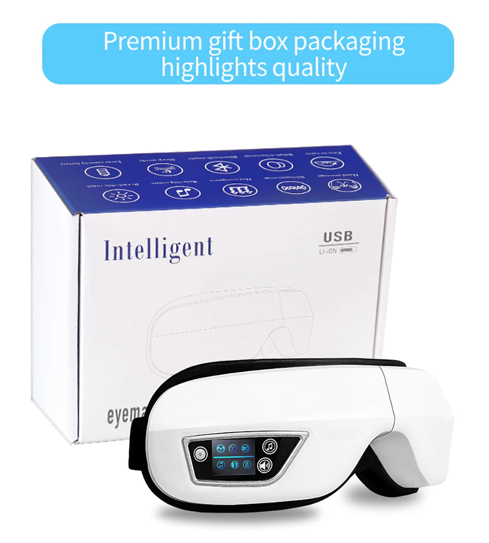 6D Smart Vibration Eye Massager