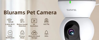 2K WiFi Indoor Security Camera
