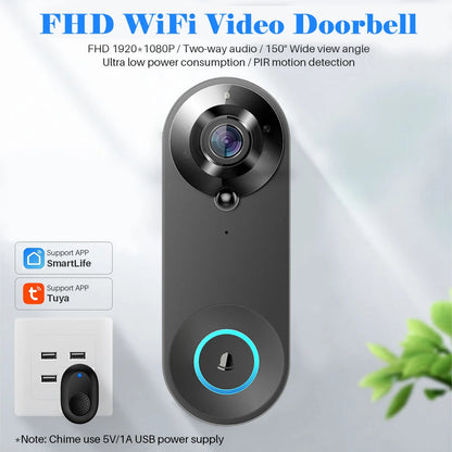 1080P Wireless Video Doorbell Camera