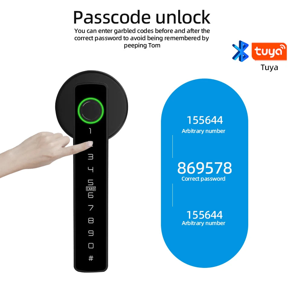 M5 BLE Smart Fingerprint Door Lock