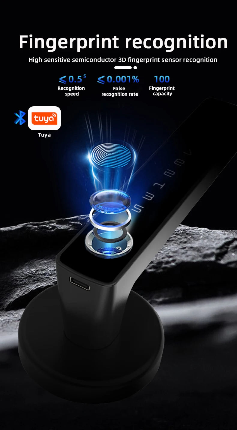 M5 BLE Smart Fingerprint Door Lock