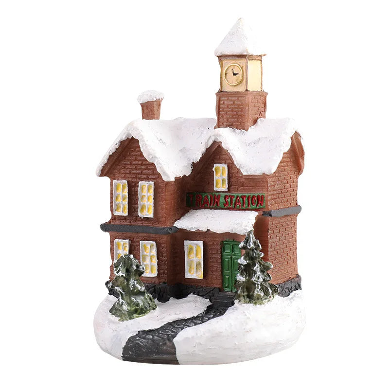 Christmas House Light Decoration – Festive Night Light Ornament for Home, Kids & Holiday Gifting