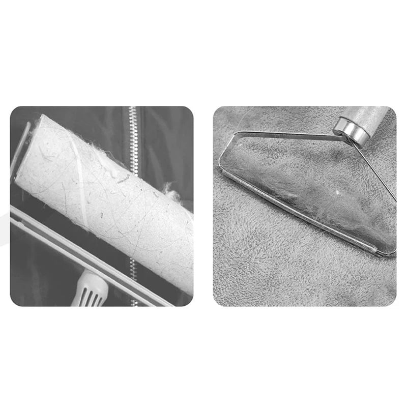 Close-up of a textured surface with a tool and a zipper.