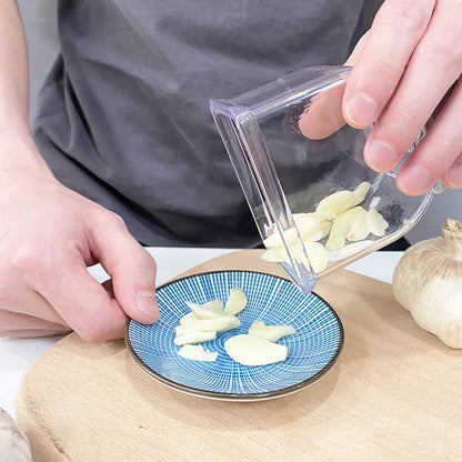 Manual Garlic Press & Grinder – Multi-Function Cutter