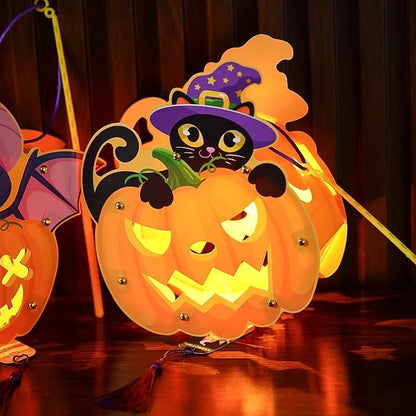 Halloween Pumpkin Lantern Decoration Kit – Creative Party Lanterns for Halloween