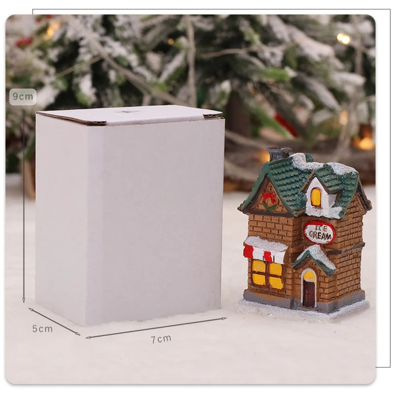 Christmas House Light Decoration – Festive Night Light Ornament for Home, Kids & Holiday Gifting