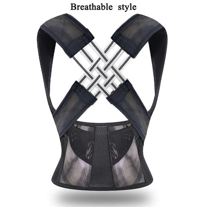 Breathable Back Posture Corrector Brace