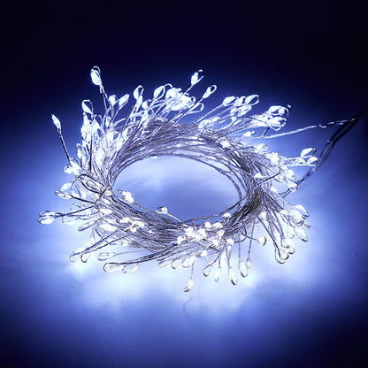 USB Power LED Firecracker String Christmas Lights