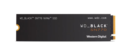 BLACK 500GB SN770 NVMe Gaming SSD - Blazing Fast PCIe Gen4 M.2 2280 - Speeds Up to 5,150MB/s - BBDL5000ANC-WRWM