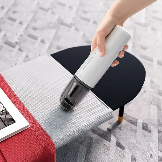 Mini Handheld Vacuum Cleaner – Powerful Suction, Rechargeable, for Car and Home Use