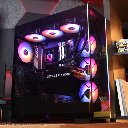 Ultimate Gaming Powerhouse: Gamer Supreme Desktop with Intel Core Ultra 9, NVIDIA RTX 5080, 32GB DDR5, 2TB SSD – Black SLC8000WST
