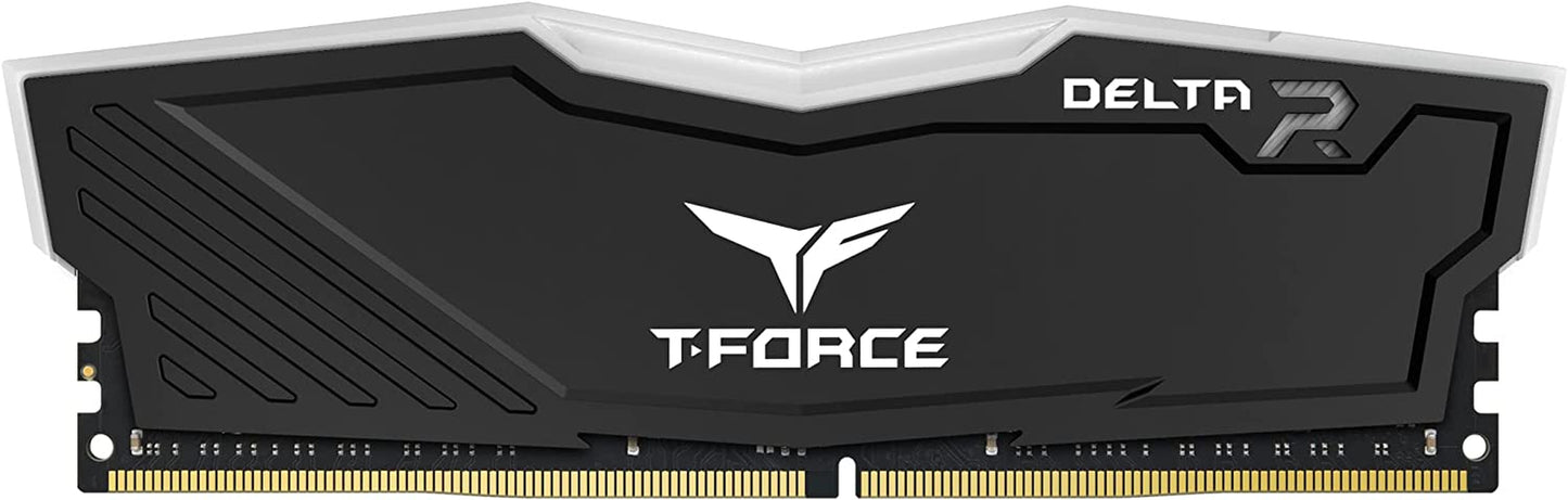 T-Force Delta RGB 32GB (2x16GB) DDR4 3200MHz CL16 Gaming RAM - Black