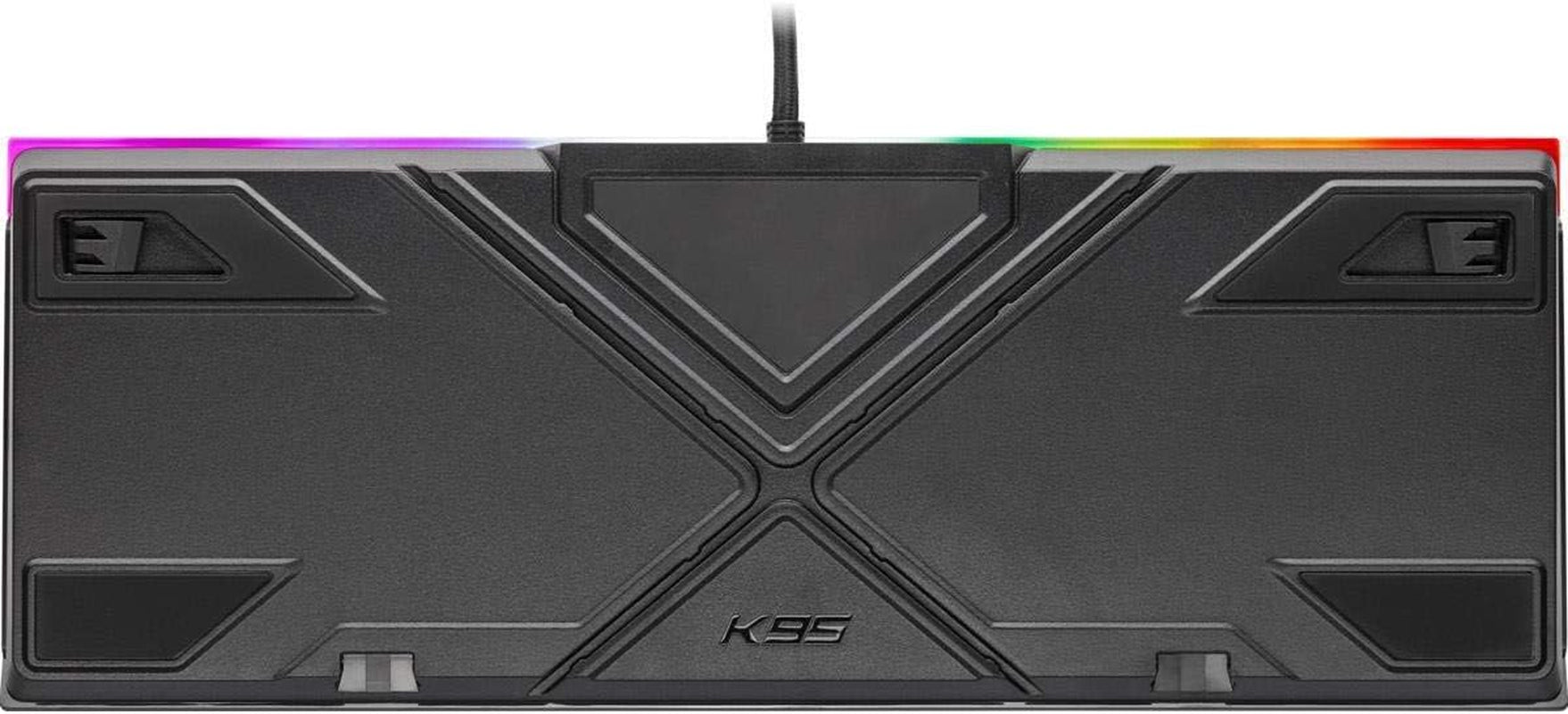 K95 RGB Platinum XT Mechanical Gaming Keyboard - Customizable Backlit RGB LED, Cherry MX Brown Switches, Sleek Black Design