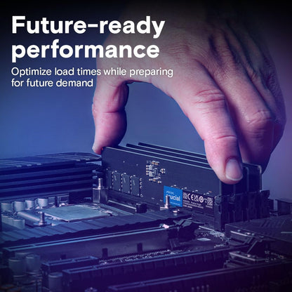 High-Performance 8GB DDR5 RAM - 4800MHz UDIMM Memory for 13th Gen Intel & AMD Ryzen 7000