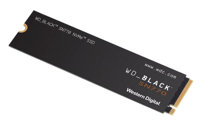 BLACK 500GB SN770 NVMe Gaming SSD - Blazing Fast PCIe Gen4 M.2 2280 - Speeds Up to 5,150MB/s - BBDL5000ANC-WRWM