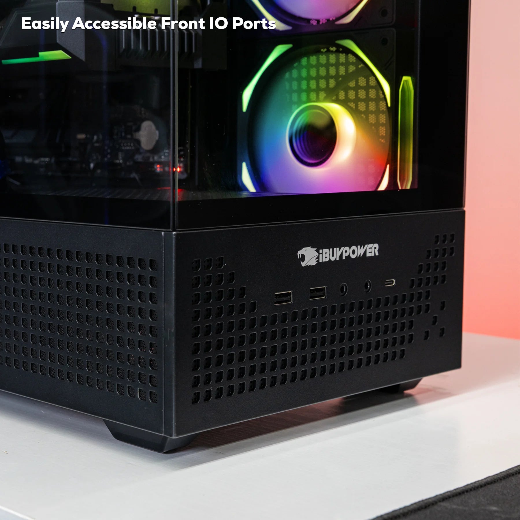 High-Performance Element Black Gaming PC | Intel Core i9-14900F, NVIDIA RTX 5070 12GB, 32GB RAM, 1TB SSD, Windows 11
