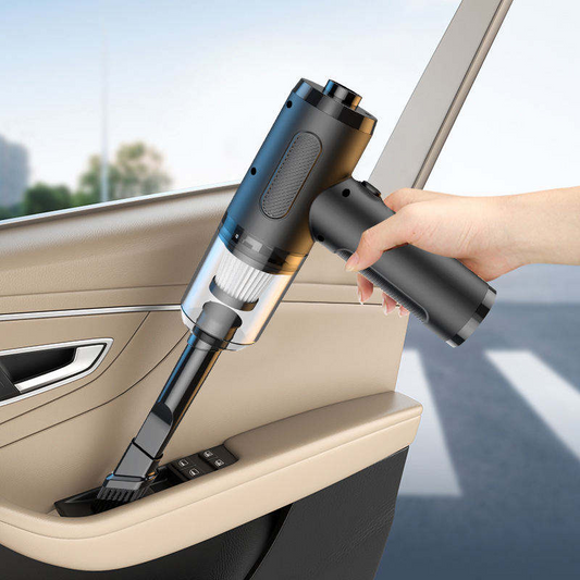 Portable 120 W Wireless Vacuum Cleaner – Dual-Use for Car & Home Cleaning